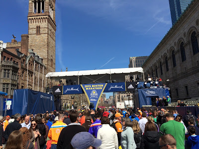 Boston Marathon Finish Line - Photo Credit Justin Ferguson